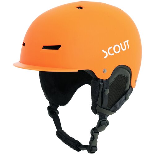 фото Зимний шлем ultrascout 2022-23 bigbite mat orange (см:55-58)