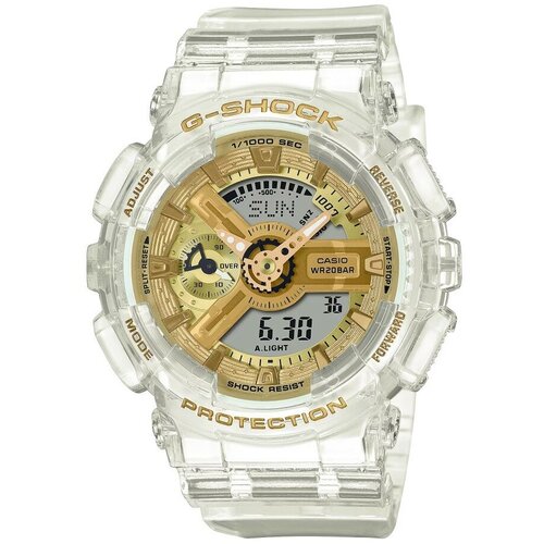 фото Наручные часы casio g-shock, белый, золотой