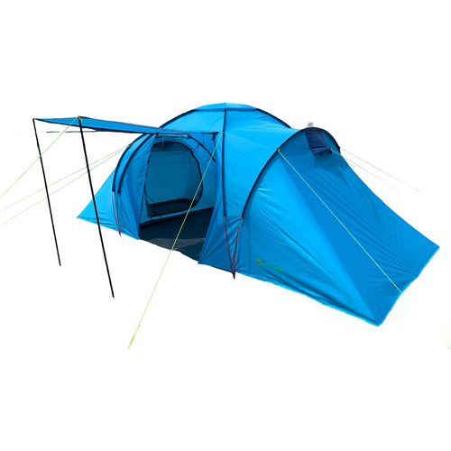 фото Палатка туристическая 4 местная двухкомнатная с тамбуром mircamping