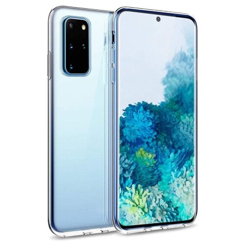 фото Прозрачный силиконовый чехол для samsung galaxy s20 / прозрачный чехол на самсунг галакси с20 / ультратонкий premium силикон с протекцией от прилипания pastila