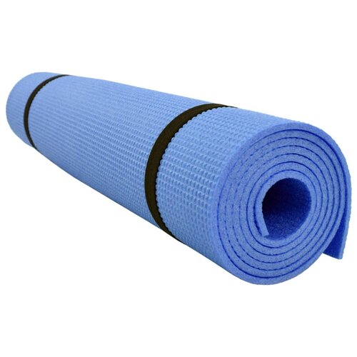 фото Hkem1208-06-blue коврик для фитнеса 173х60х0,6 см (голубой) hawk