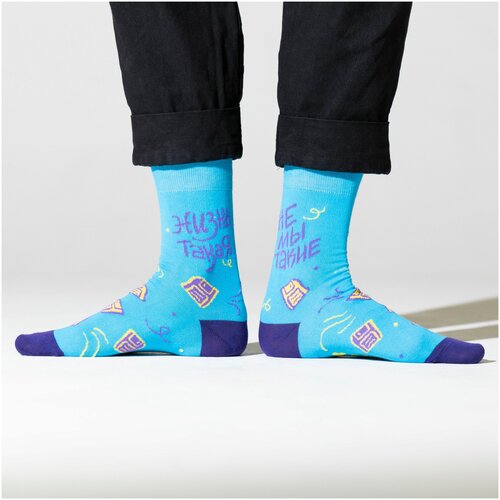 фото Носки unisex st. friday socks "длинная жизнь", размер 34-37