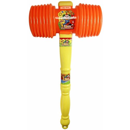 фото Карнавальный большой молоток клоуна с пищалкой игрушка-праздник