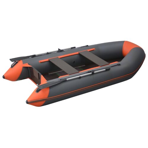 фото Надувная лодка flinc ft360к графитово-оранжевый