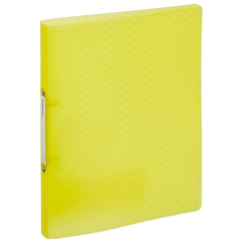 фото Esselte папка на 2-х кольцах colour'ice a4, мягкая обложка, 25 мм желтый