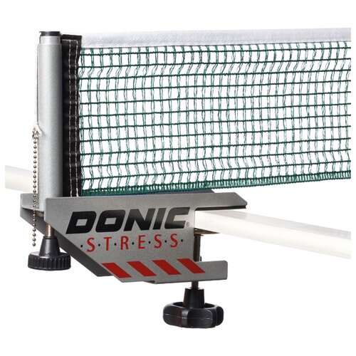 фото Сетка для настольного тенниса donic stress серый/зеленый