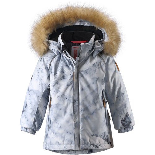 фото Куртка reima, демисезон/зима, размер 80, серый