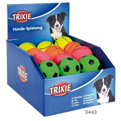 фото Набор мячей для собак "trixie", 6 см, 24 штуки