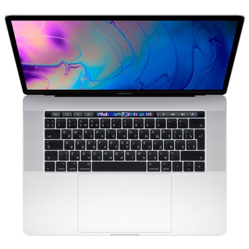 фото Ноутбук apple macbook pro 15 with retina display mid 2019 (intel core i9 2300 mhz/15.4"/2880x1800/16gb/512gb ssd/dvd нет/amd radeon pro 560x/wi-fi/bluetooth/macos) mv932ru/a серебристый