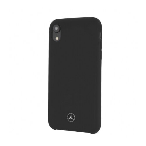 фото Чехол-накладка cg mobile mercedes-benz silicone line hard для iphone xr черный