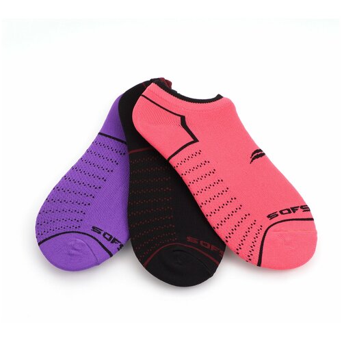 фото Женские носки sof sole укороченные, размер 35-41, фиолетовый