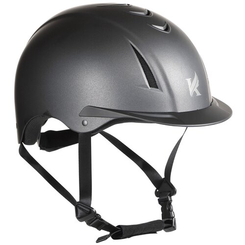 фото Шлем защитный для верховой езды с регулировкой shires karben "imelda" , обхват 52-54 см, черный