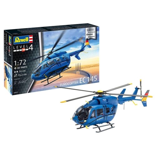 фото Revell набор со сборной моделью вертолёт eurocopter ec 145 «builder’s choice», 1:72