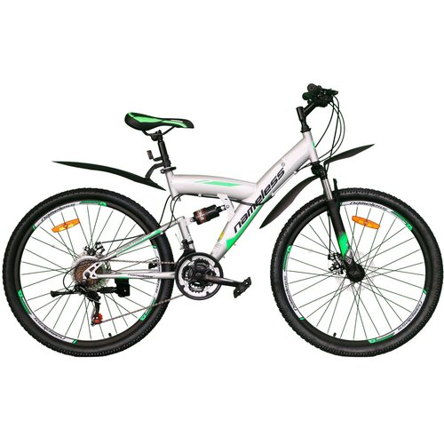 фото Велосипед 26" nameless v6200d, серый/зеленый