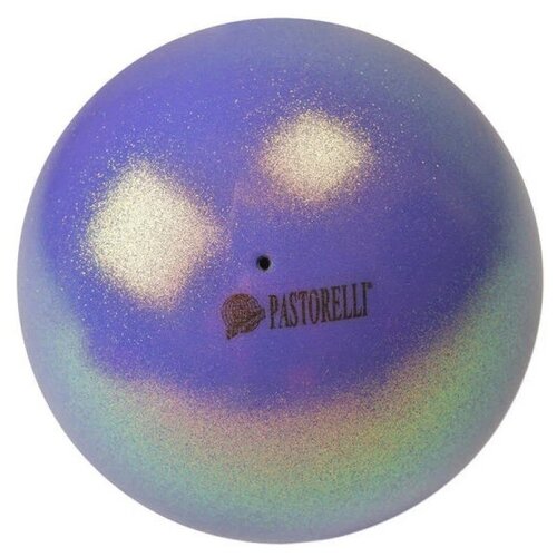 фото Мяч для художественной гимнастики pastorelli new generation glitter high vision, 18 см, сиреневый