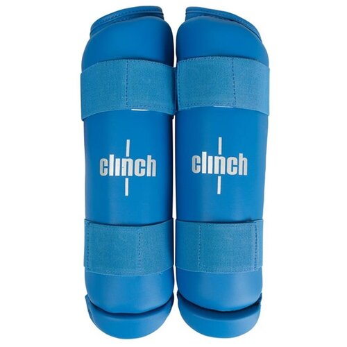 фото Защита голеностопа clinch shin guard kick c522, р. xs, красный