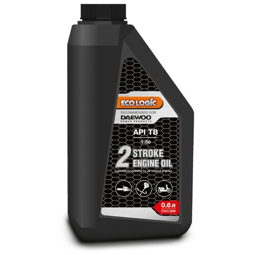 фото Масло для садовой техники daewoo power products 2 stroke engine oil tb 0.6 л