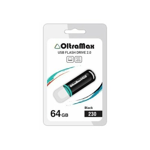 фото Флешка oltramax 230 64gb black