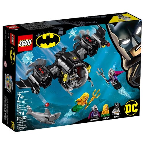 фото Конструктор LEGO DC Super Heroes 76116 Подводный бой Бэтмена