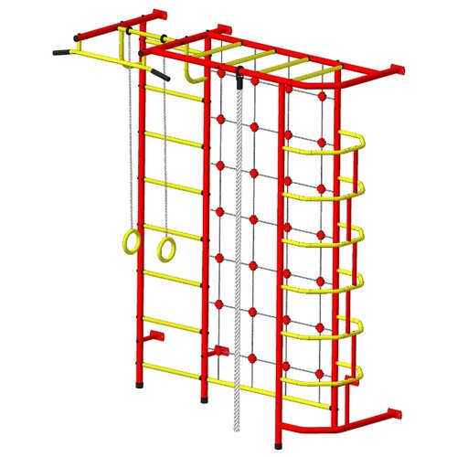 фото Спортивно-игровой комплекс пионер с5см красный/желтый