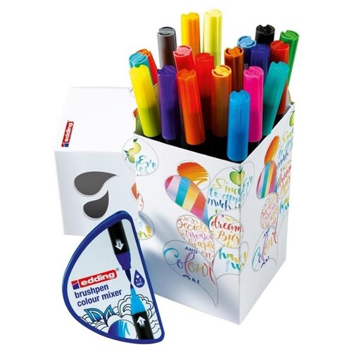 фото Набор для творчества edding "colour happy small", 21 предмет, картон, европодвес