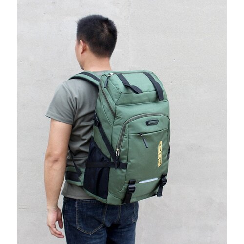 фото Спортивный рюкзак туристический 40 литров зеленый guangzhou top quality leather products
