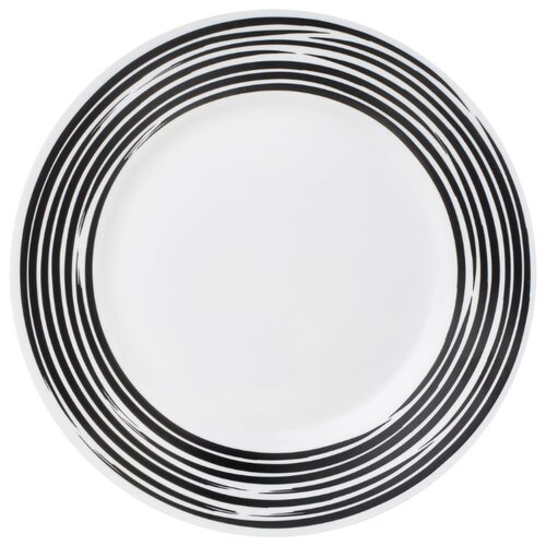 фото Тарелка обеденная brushed black, 27 см 1118390 corelle