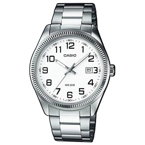 фото Наручные часы casio casio mtp-1302d-7b, серебряный, белый