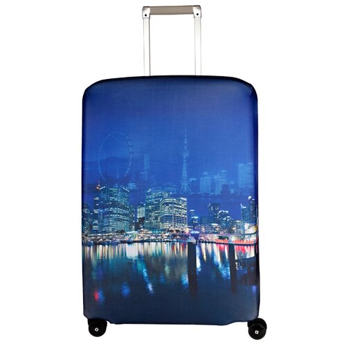 фото Чехол для чемодана routemark voyager sp500 m/l, синий