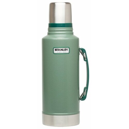 фото Классический термос stanley classic vacuum insulated bottle, 1.9 л зеленый