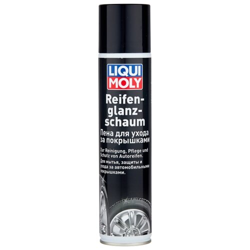 фото Очиститель-полироль шин liqui moly reifen glanz schaum, 300 мл 1 шт.