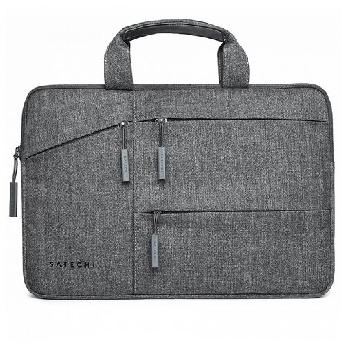фото Сумка satechi water-resistant laptop carrying case для ноутбуков до 13" дюймов. материал нейлон. цвет серый.