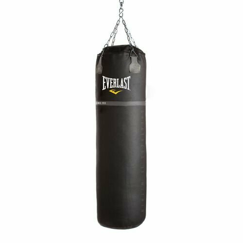 фото Мешок боксерский черный everlast super leather 125lb