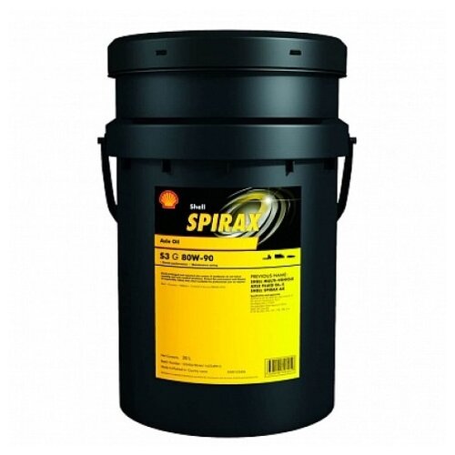 фото Трансмиссионное масло shell spirax s3 g 80w-90 20 л