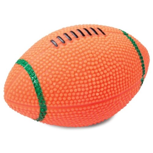 фото Игрушка для собак triol "мяч для регби", 11,5 см