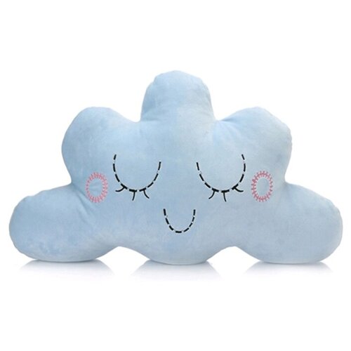 фото Мягкая игрушка - декоративная подушка нежное облако 62 см viki