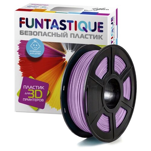фото Пластик в катушке funtastique, petg, 1.75 мм, 1 кг (фиолетовый)