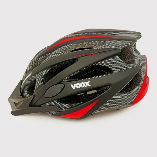 фото Велошлем voox road / vtt (mv-29) black/red (см:55-58)