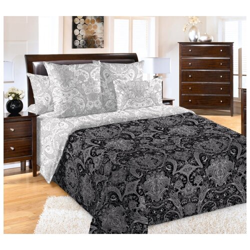 фото Текс-дизайн постельное белье ripley цвет: чёрный br30152 (1,5 спал.)