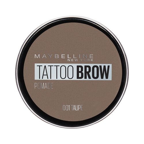фото Maybelline Стойкая помада для бровей Tattoo Brow Pomade 01, серо-коричневый