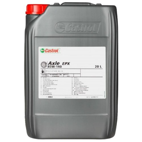 фото Трансмиссионное масло castrol axle epx 85w-140 20 л