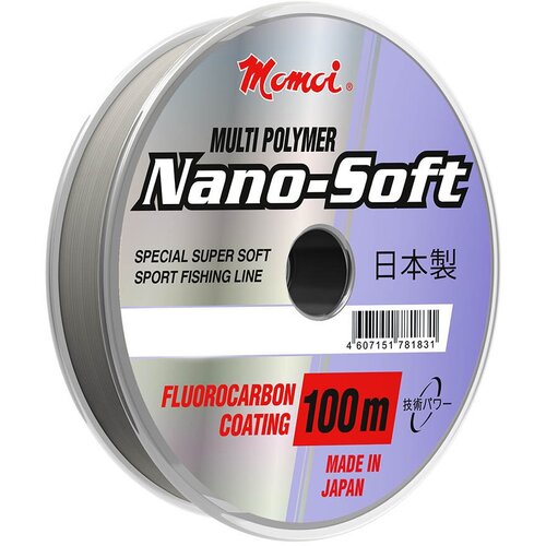 фото Леска momoi nano soft 100м 0.23мм 6кг