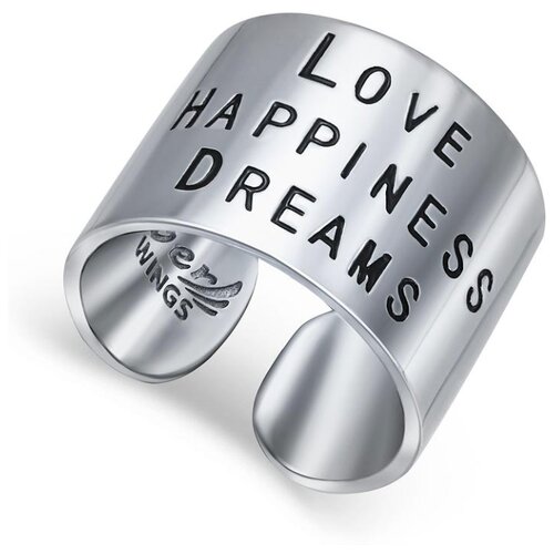 фото Silver wings кольцо с эмалью из серебра 21lhd-198, размер 16