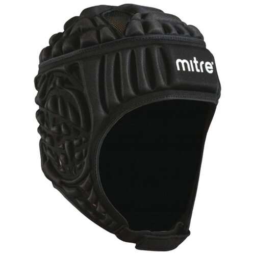 фото Шлем для регби "mitre siedge", арт. t21710-bk-s, р.s, полиэстер, нейлон, пена eva, черный