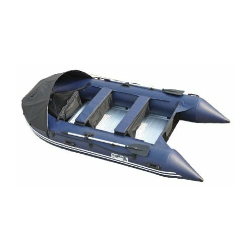 фото Надувная лодка gladiator c330al бело-тёмно синий