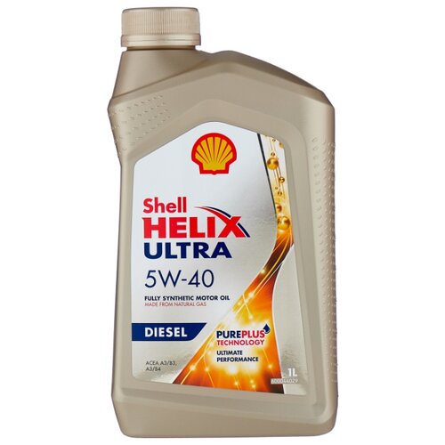 фото Моторное масло shell helix ultra diesel 5w-40 1 л