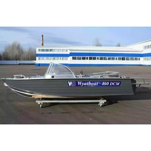 фото Моторная лодка wyatboat-460 dcm/ алюминиевый катер/ лодки wyatboat
