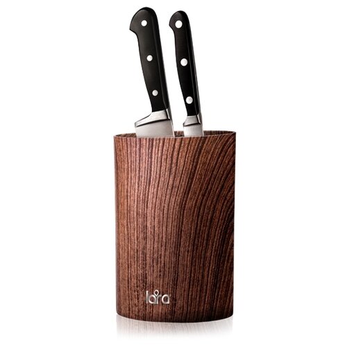 фото Lr05-101 lara wood подставка для ножей универсальная овальная soft touch