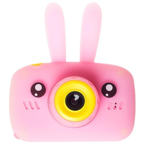 фото Фотоаппарат gsmin fun camera rabbit с играми розовый