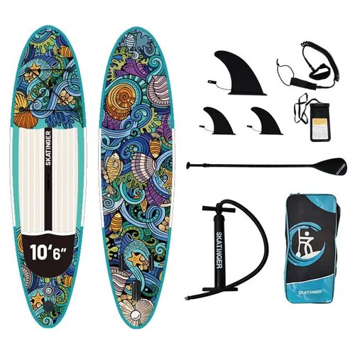 фото Сап доска надувная 320х81х15 см 10’6 sup board skatinger 2023